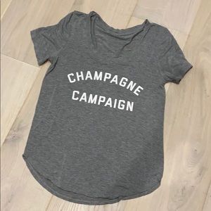 Champagne Campaign t-shirt